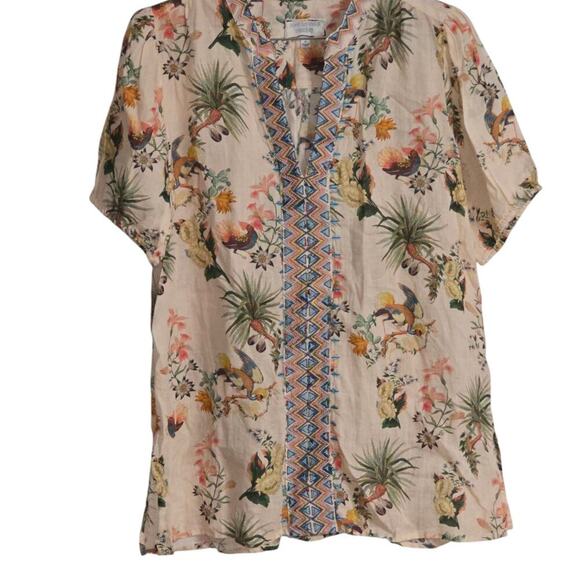 Johnny Was Lightweight Tunic Top - Picture 1 of 11